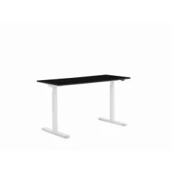 Hot Schreibtisch Office Smart Weis Schwarz 140X60 Tische