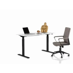 Best Schreibtisch Office Smart Schwarz Weiss 120X70 Tische
