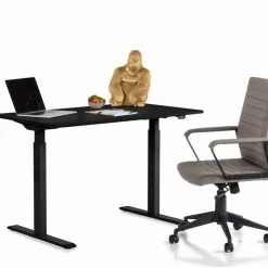 Sale Schreibtisch Office Smart Schwarz Schwarz 120X70 Tische