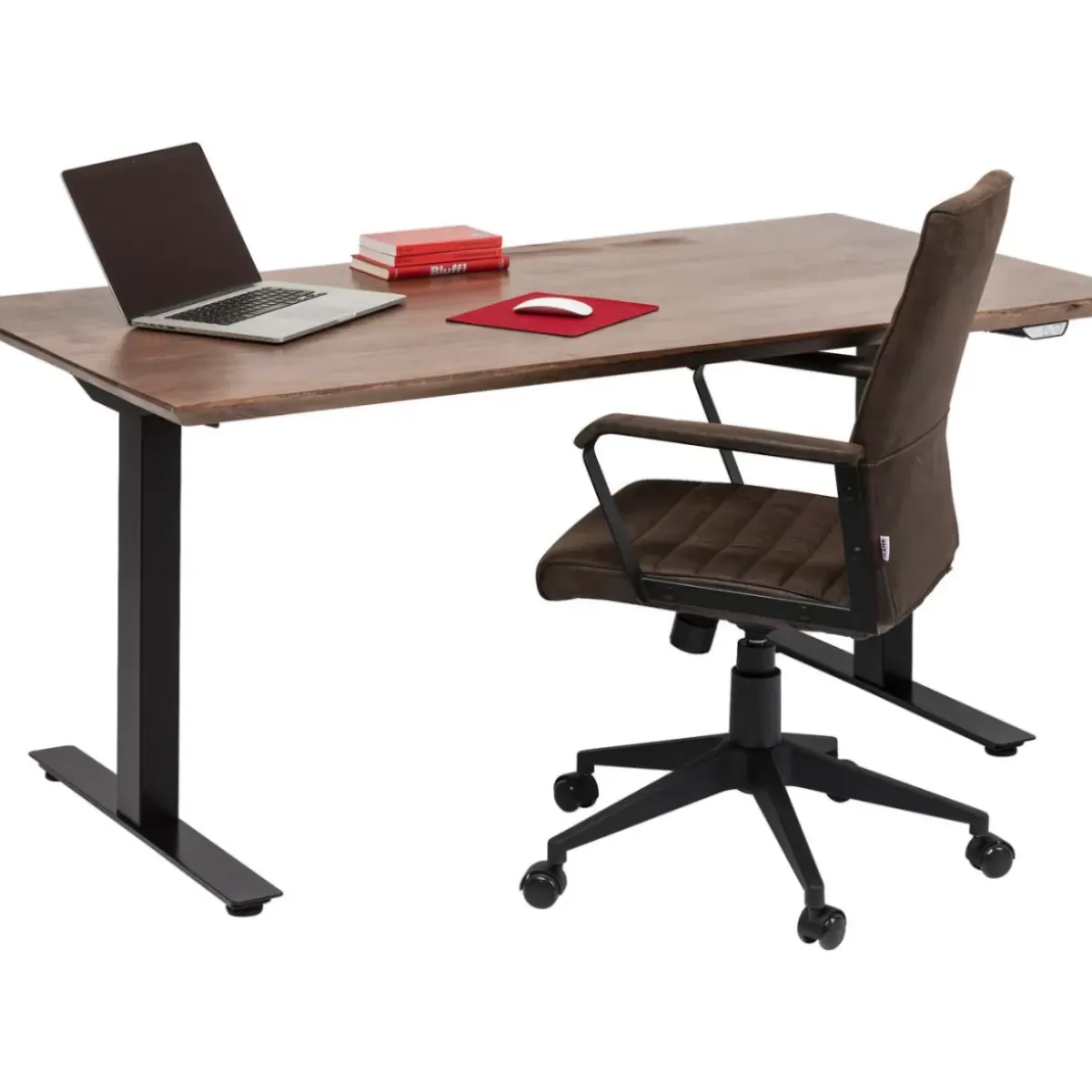 New Schreibtisch Office Symphony Dunkel Schwarz 160X80 Tische