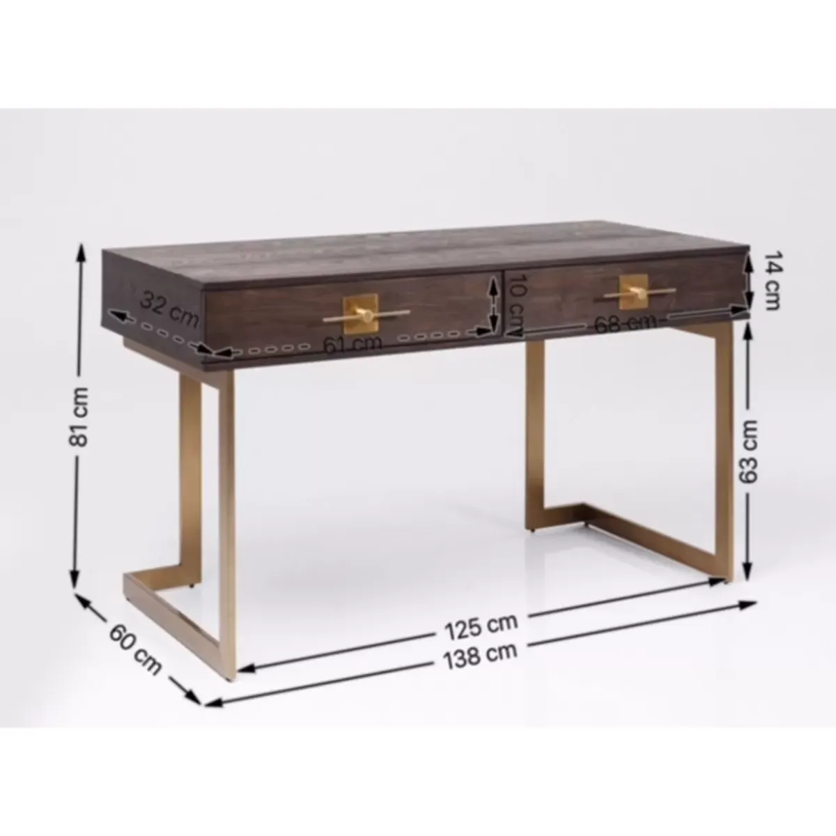 Best Schreibtisch Osaka 138X60Cm Tische