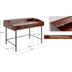Discount Schreibtisch Ravello 118X70 Tische
