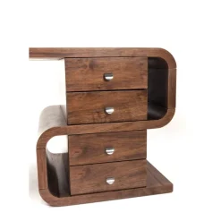 Online Schreibtisch Soft Snake Walnut 150X70Cm Tische