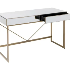 Discount Schreibtisch Soran Gold 120X50Cm Tische