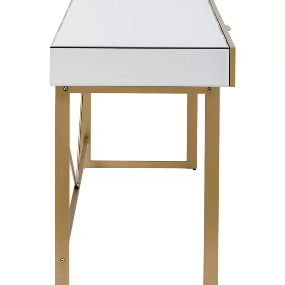 Discount Schreibtisch Soran Gold 120X50Cm Tische