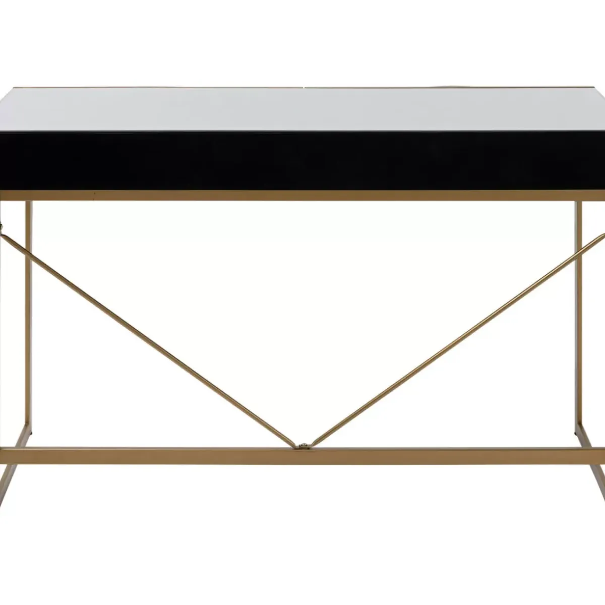 Discount Schreibtisch Soran Gold 120X50Cm Tische