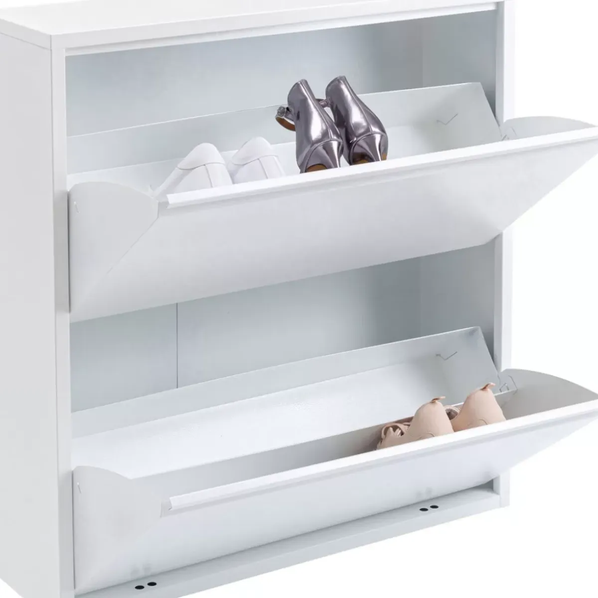 Schuhkipper Caruso 2-Er Doppel Weis Kleinmöbel & Sonstiges