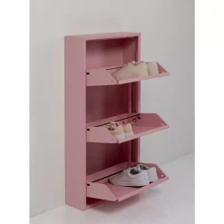 Outlet Schuhkipper Caruso 3-Er Rosa Kleinmöbel & Sonstiges