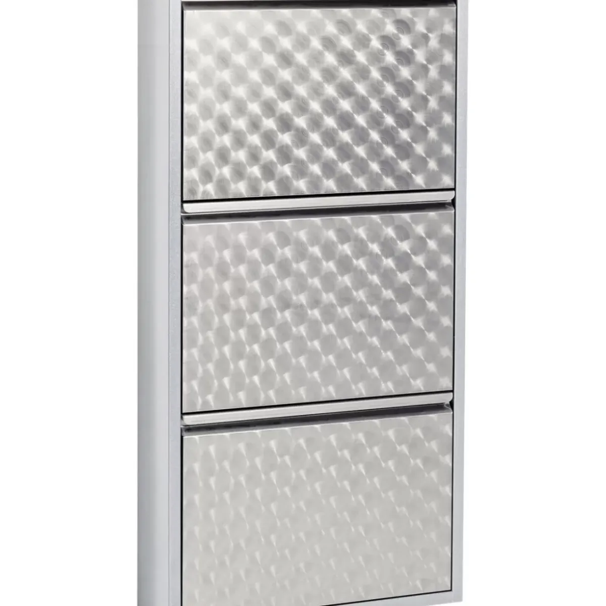 Schuhkipper Caruso 3-Er Silber/Geflext Kleinmöbel & Sonstiges