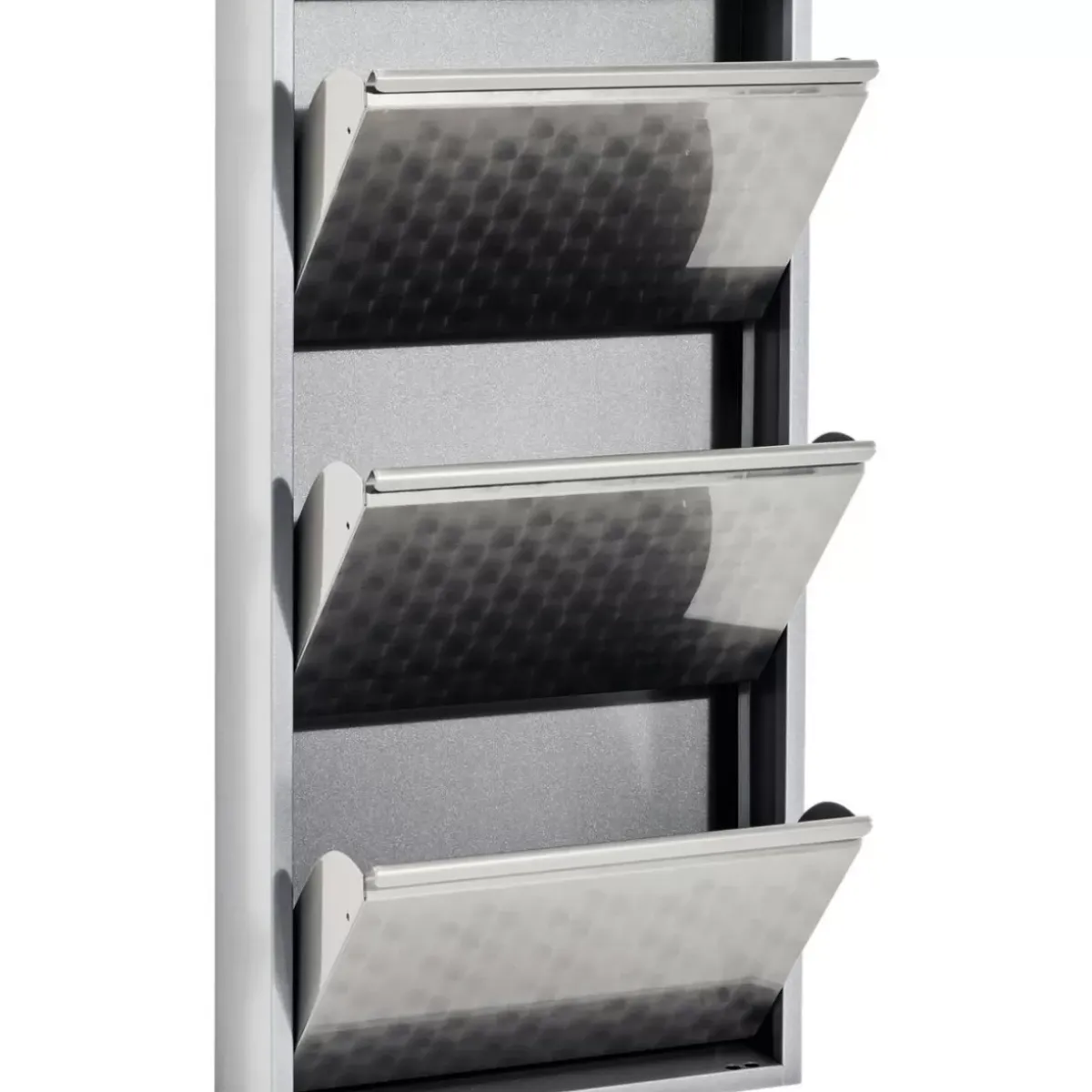 Schuhkipper Caruso 3-Er Silber/Geflext Kleinmöbel & Sonstiges