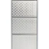Clearance Schuhkipper Caruso 3-Er Silber/Geflext (Mo) Kleinmöbel & Sonstiges