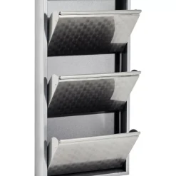 Clearance Schuhkipper Caruso 3-Er Silber/Geflext (Mo) Kleinmöbel & Sonstiges