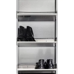 Clearance Schuhkipper Caruso 3-Er Silber/Geflext (Mo) Kleinmöbel & Sonstiges