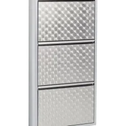 Clearance Schuhkipper Caruso 3-Er Silber/Geflext (Mo) Kleinmöbel & Sonstiges