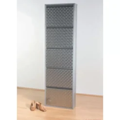 Best Schuhkipper Caruso 5-Er Silber/Geflext (Mo) Kleinmöbel & Sonstiges