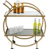 Servierwagen Loft Brass Tische