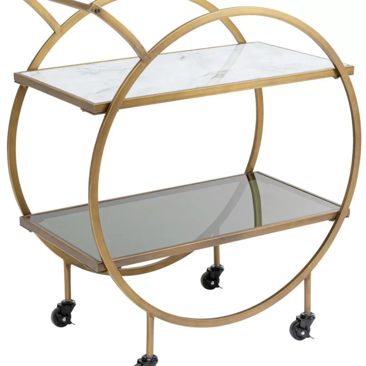 Servierwagen Loft Brass Tische