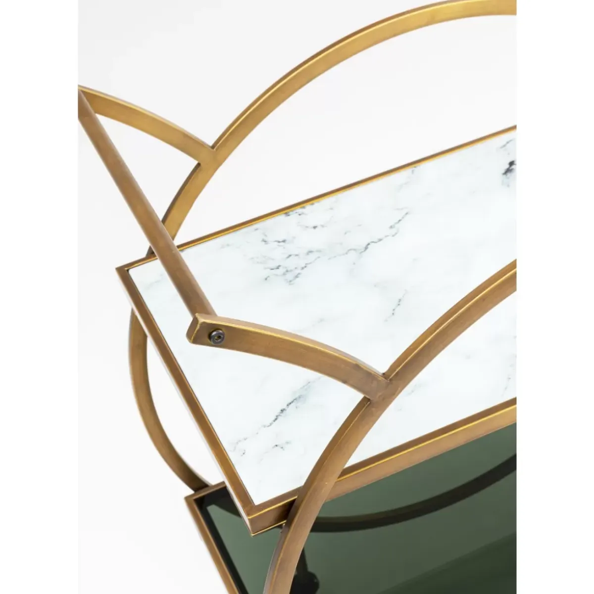 Servierwagen Loft Brass Tische