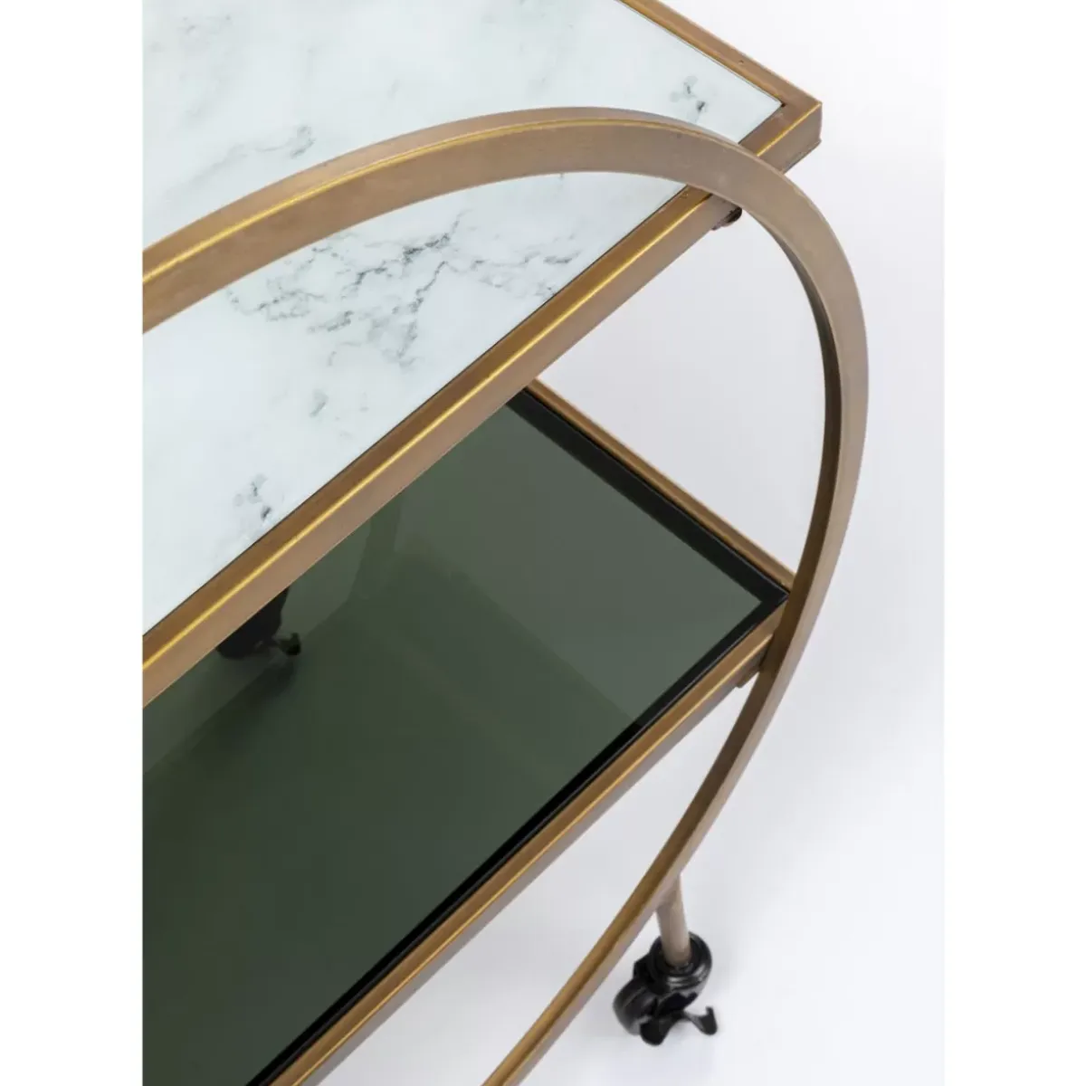 Servierwagen Loft Brass Tische