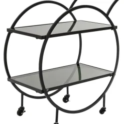 Servierwagen Loft Schwarz Tische