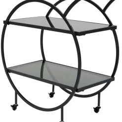 Servierwagen Loft Schwarz Tische