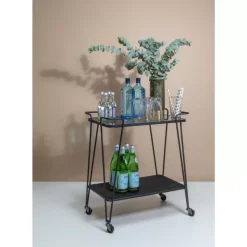 Hot Servierwagen Mesh Tische