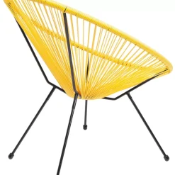 Outlet Sessel Acapulco Gelb Outdoormöbel