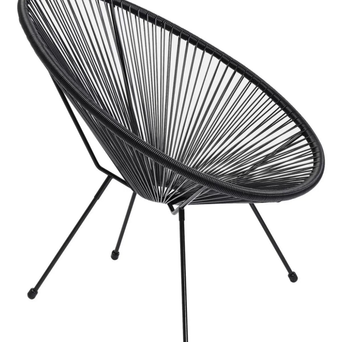 Online Sessel Acapulco Schwarz Outdoormöbel