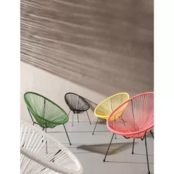 Online Sessel Acapulco Schwarz Outdoormöbel