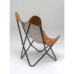 Sessel California Leder Braun Sessel