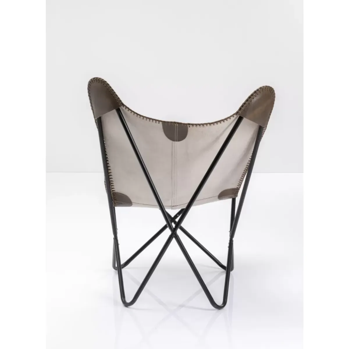 Clearance Sessel California Leder Dunkelbraun Sessel