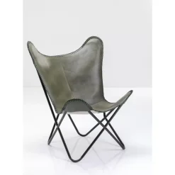 Best Sessel California Leder Khaki Sessel