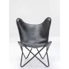 New Sessel California Leder Schwarz Sessel