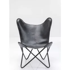 New Sessel California Leder Schwarz Sessel