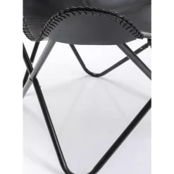 New Sessel California Leder Schwarz Sessel