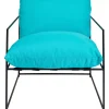 Sessel Cuby Garden Blau Outdoormöbel
