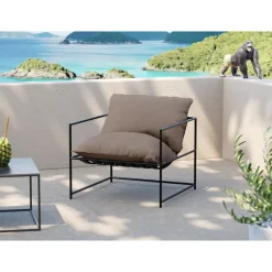 Clearance Sessel Cuby Garden Grau Outdoormöbel