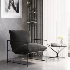 Outlet Sessel Cuby Grau Sessel