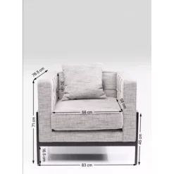 New Sessel Loft Salt & Pepper Sessel
