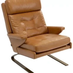 Online Sessel Mit Hocker Breno Braun Sessel