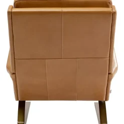 Online Sessel Mit Hocker Breno Braun Sessel