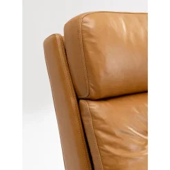 Online Sessel Mit Hocker Breno Braun Sessel