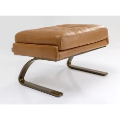 Online Sessel Mit Hocker Breno Braun Sessel