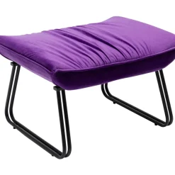 Clearance Sessel Mit Hocker Snuggle Lila (2/Tlg) Sessel