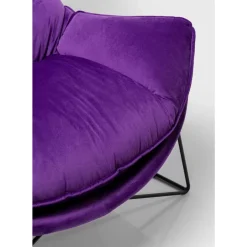 Clearance Sessel Mit Hocker Snuggle Lila (2/Tlg) Sessel