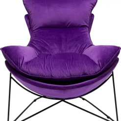Clearance Sessel Mit Hocker Snuggle Lila (2/Tlg) Sessel