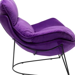 Clearance Sessel Mit Hocker Snuggle Lila (2/Tlg) Sessel