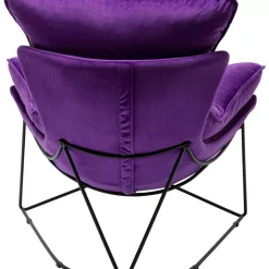 Clearance Sessel Mit Hocker Snuggle Lila (2/Tlg) Sessel