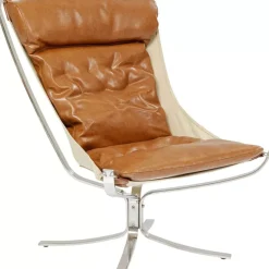Best Sessel Mit Hocker Washington Braun Sessel