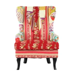 Outlet Sessel Patchwork Red Sessel